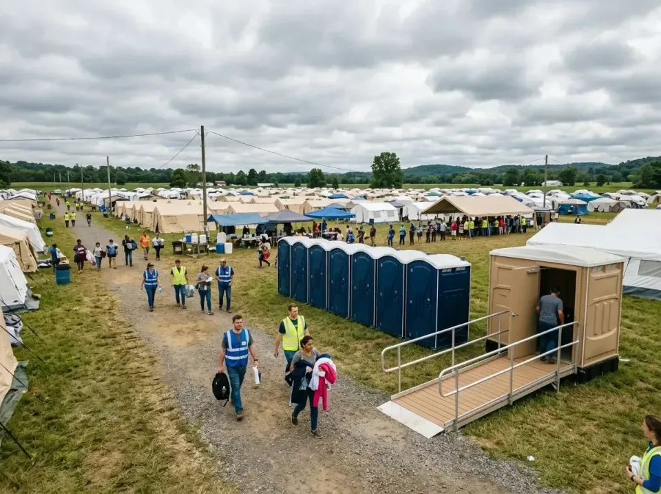 disaster-relief-camp-restrooms-010 — frequently asked questions, Dumpster & Portable Bathrooms Rental in King City, OR